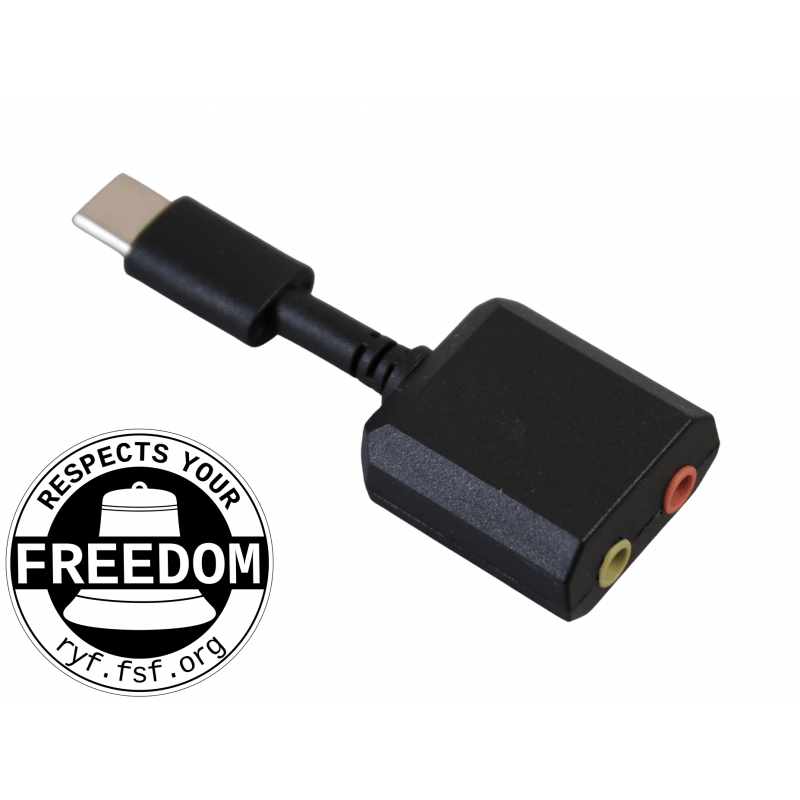 Vikings USB-C Sound Adapter (FSF RYF Certified)